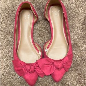 A New Day Pink Bow Flats